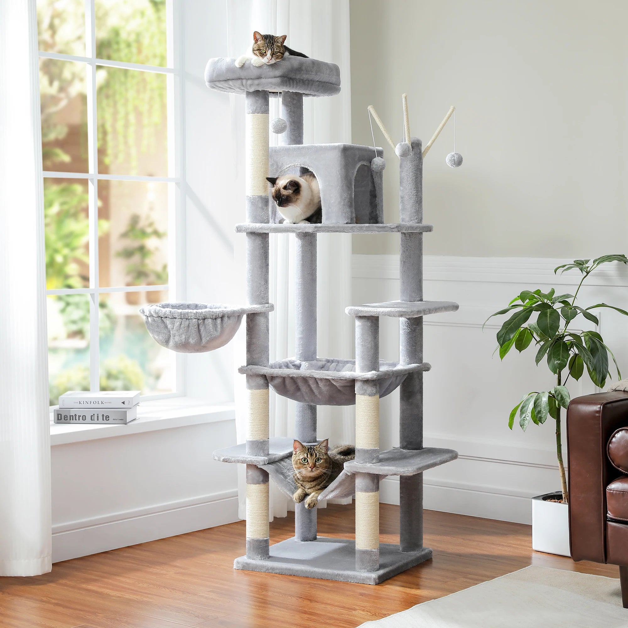 Large Cat Tree Tall Cat Tower