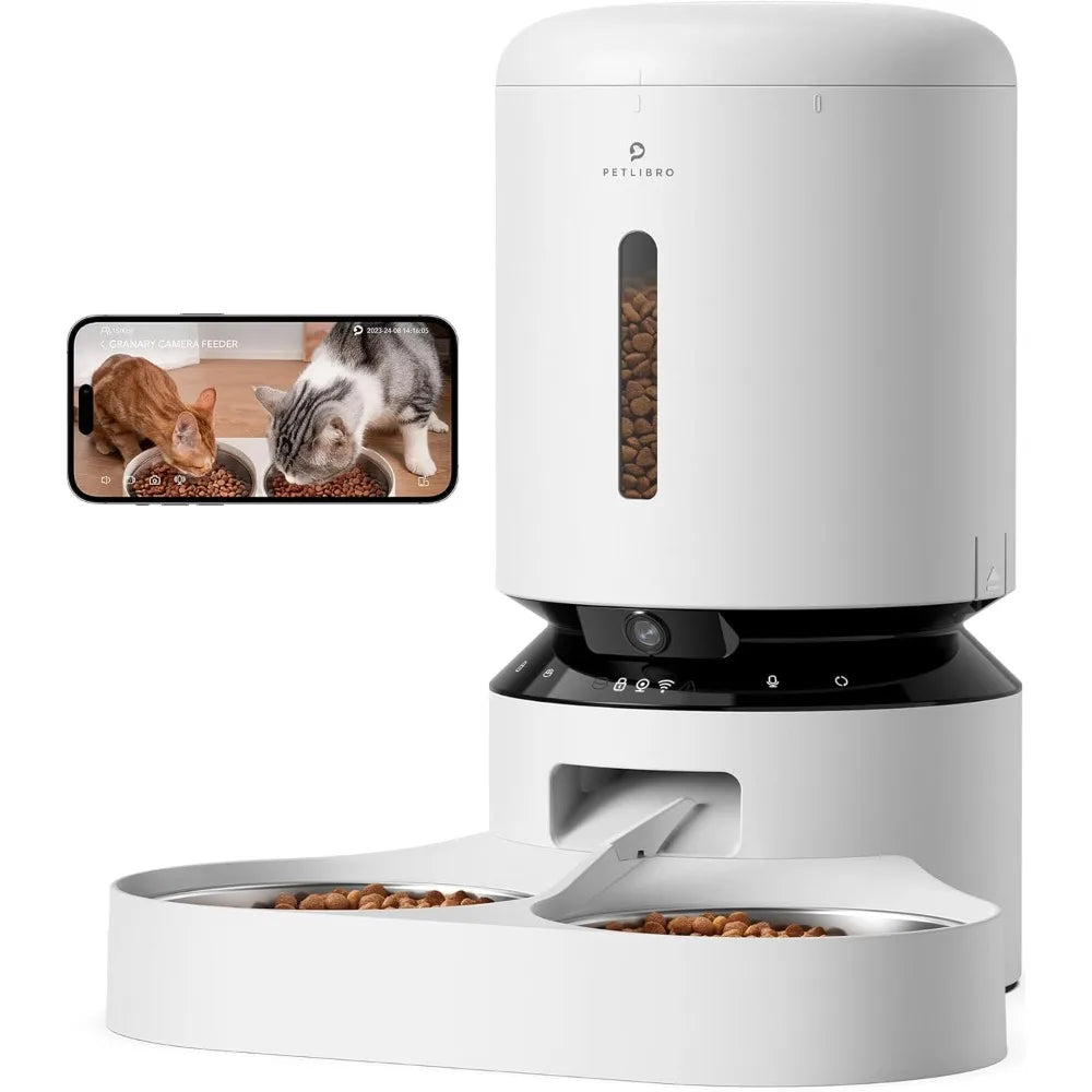 Smart Automatic Cat Feeder with Camera & App Control