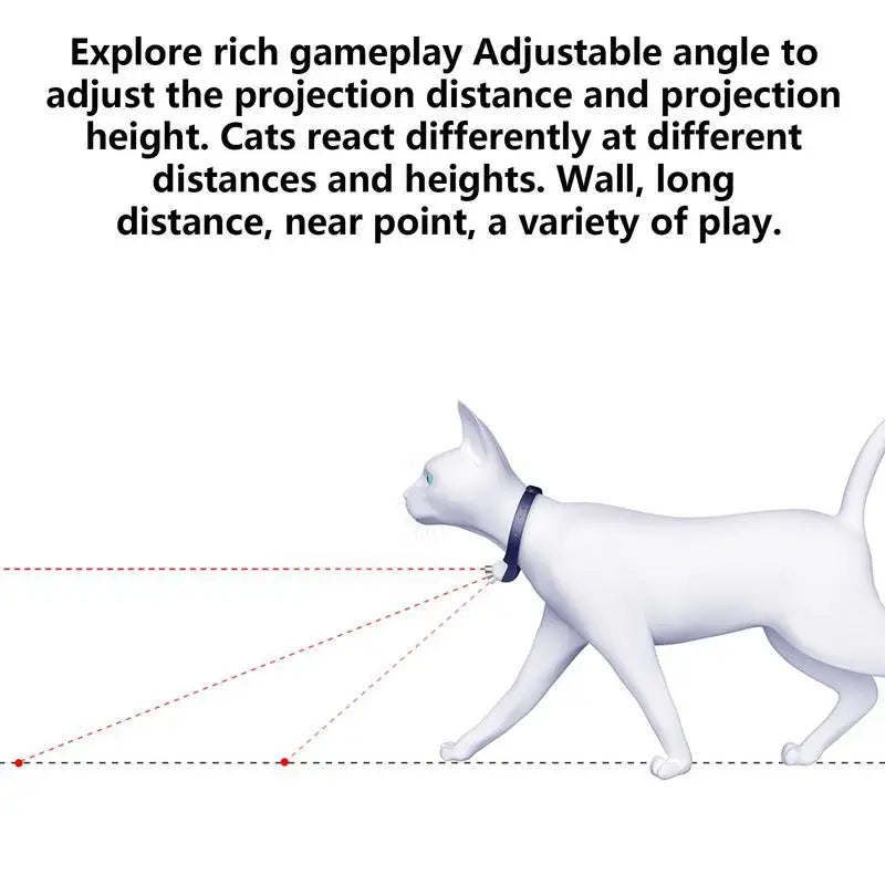 Wearable Cat Toy LED Laser Collar