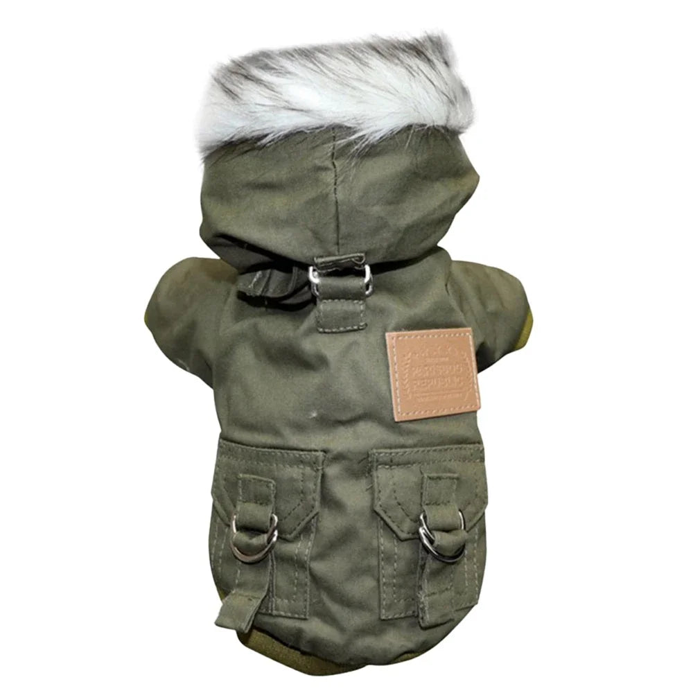 Winter Pet Hoodie for Small & Medium Dogs