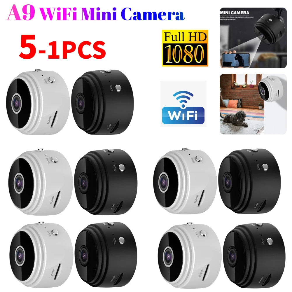 A9 Mini WiFi Security Camera - Wireless Monitoring for Home & Pets