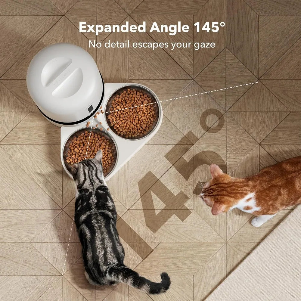 Smart Automatic Cat Feeder with Camera & App Control