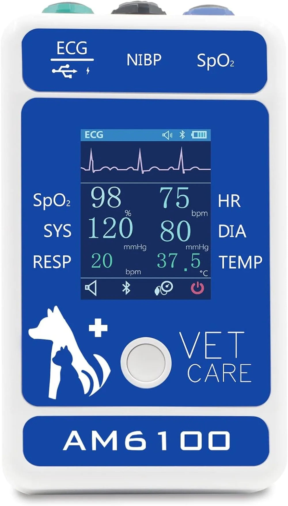 Veterinary Pet Monitor 6-Parameter Clinical Equipment