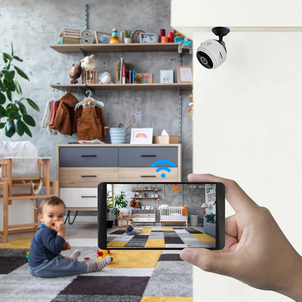 A9 Mini WiFi Security Camera - Wireless Monitoring for Home & Pets