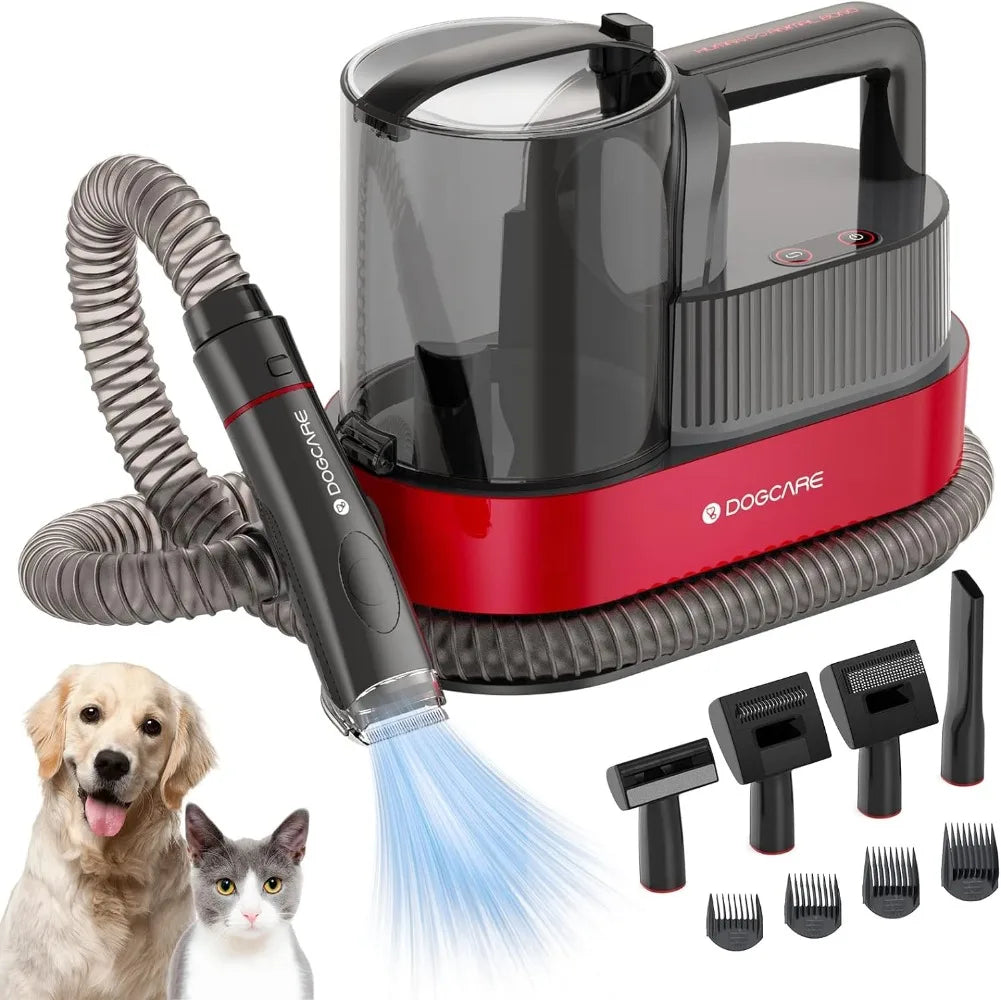 6-in-1 Pet Grooming Kit with Vacuum