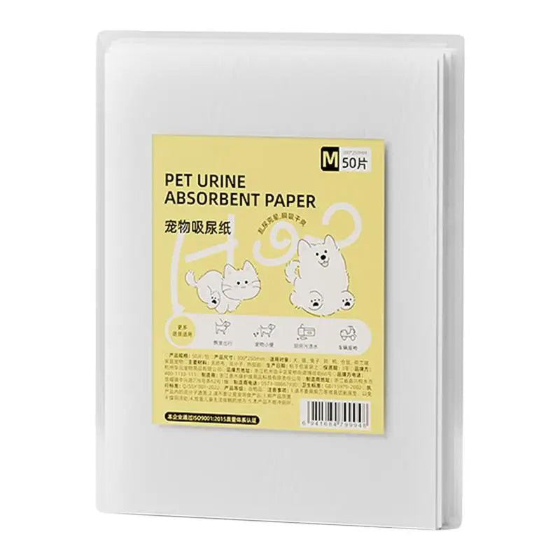 Dog Pee Pads 50 Sheets Super Absorbent Puppy Training Pads