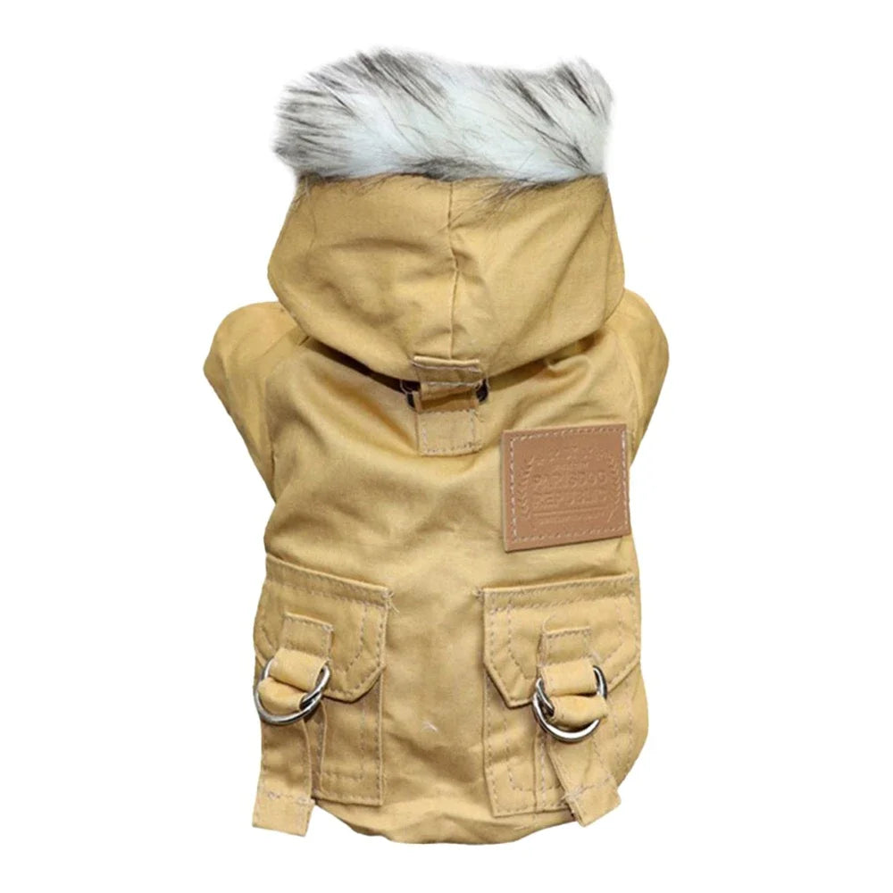 Winter Pet Hoodie for Small & Medium Dogs