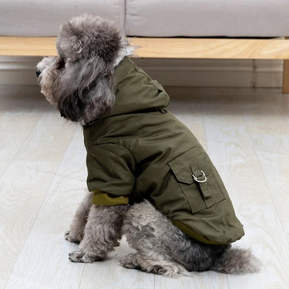 Winter Pet Hoodie for Small & Medium Dogs