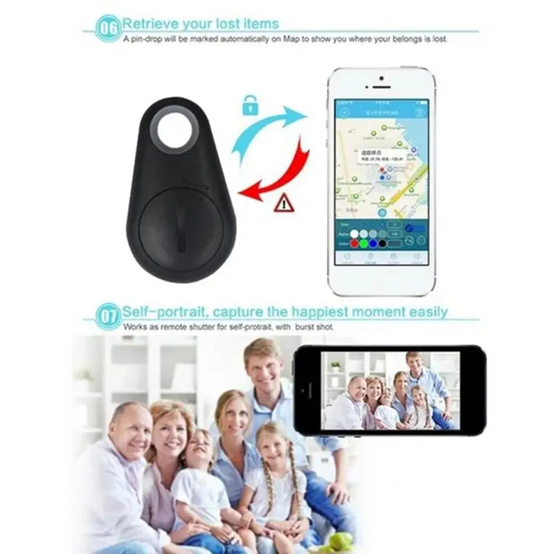 Mini Dog GPS Bluetooth Tracker - Anti-Lost Smart Finder