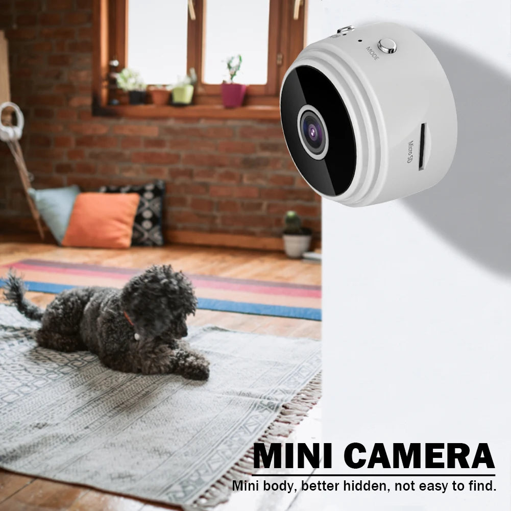 A9 Mini WiFi Security Camera - Wireless Monitoring for Home & Pets