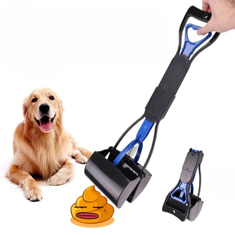 Pet Poop Scoop Clean Waste Long Handle Pooper Scooper