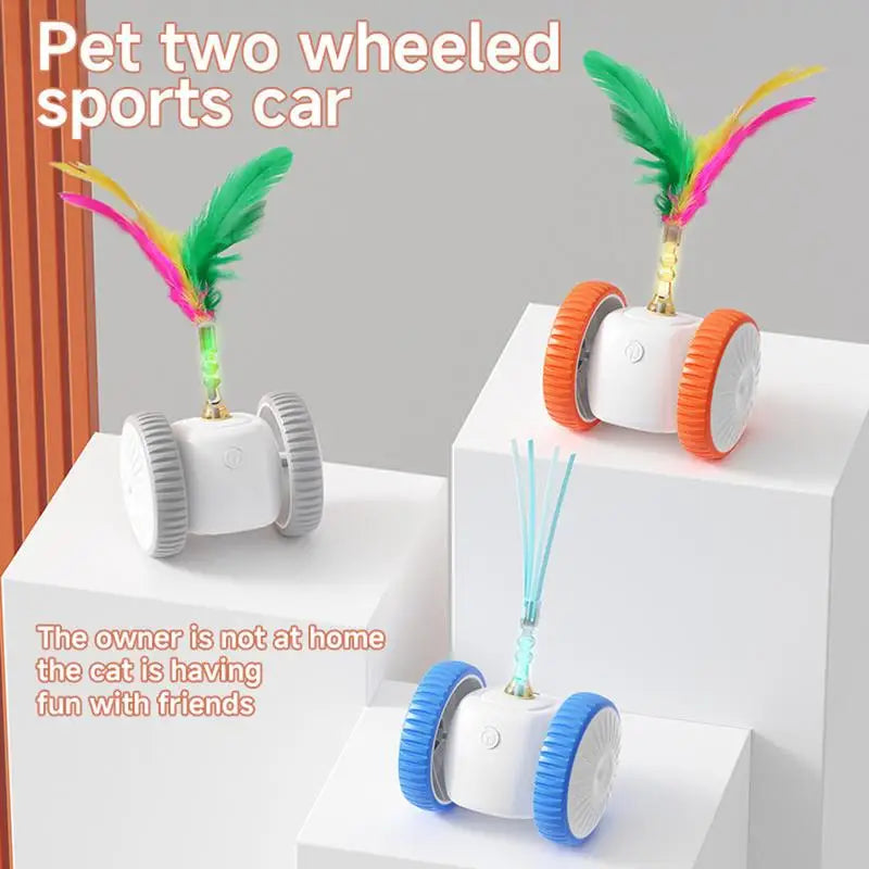 Indoor Automatic Moving Cat Toy - Interactive Electric Chasing Toy