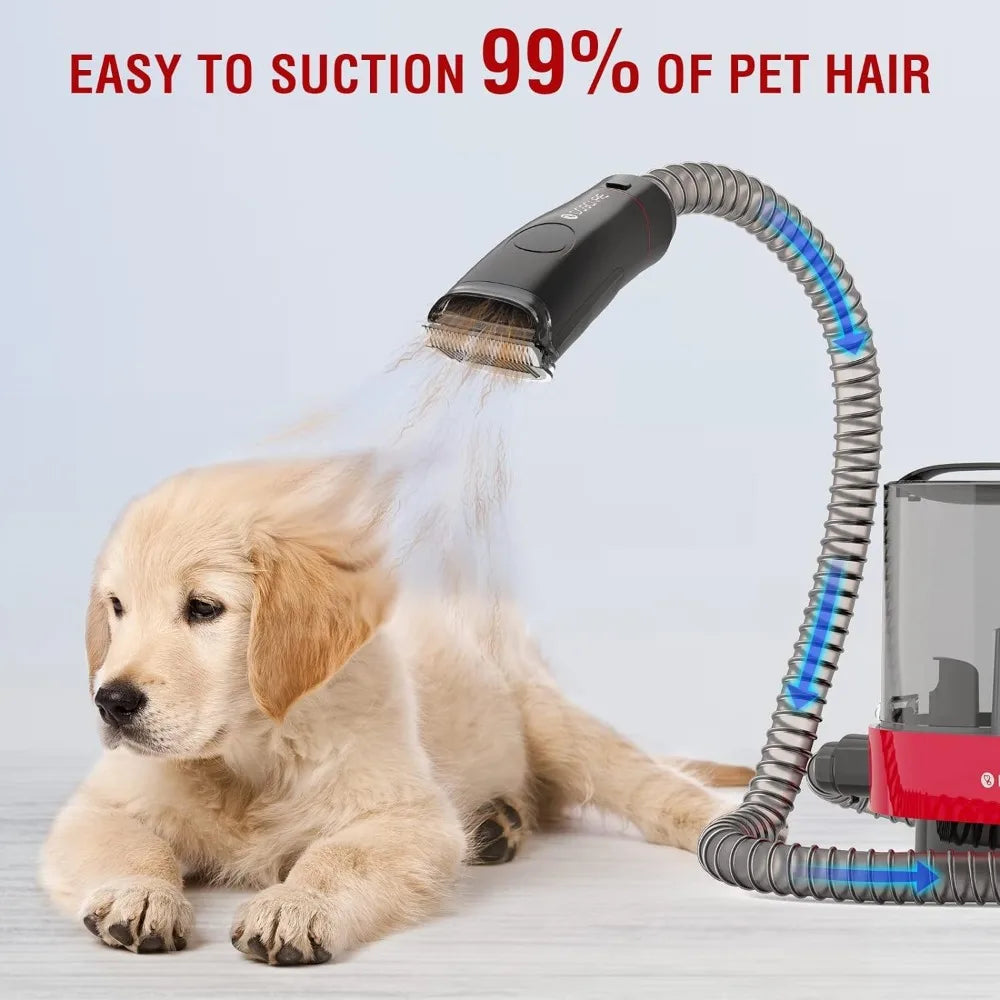 6-in-1 Pet Grooming Kit with Vacuum