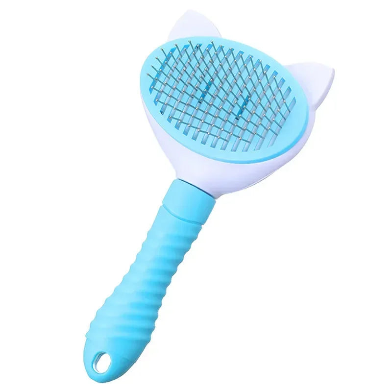 Self-Cleaning Pet Grooming Glove Brush for Dogs & Cats