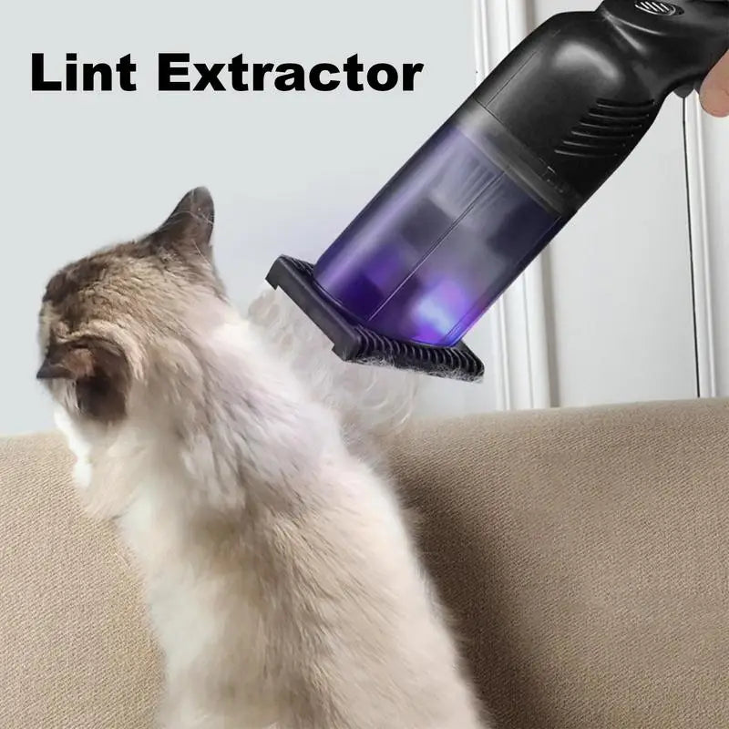 Pet Electric Vacuum Hair Cleaner - Wireless Rechargeable Grooming Tool for Cats & Dogs