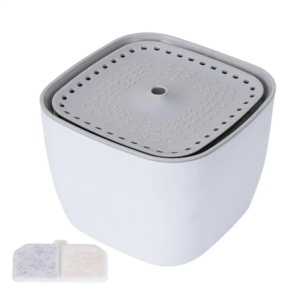 Cat Fountain Anti-Dry 2.5L Automatic Pet Water Dispenser with LED Light