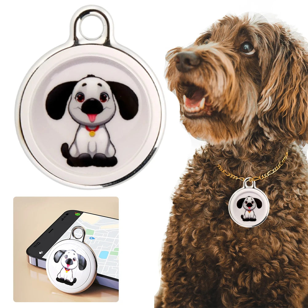 Smart GPS Tracker for Pets - Mini Waterproof Dog & Cat Collar Tracker