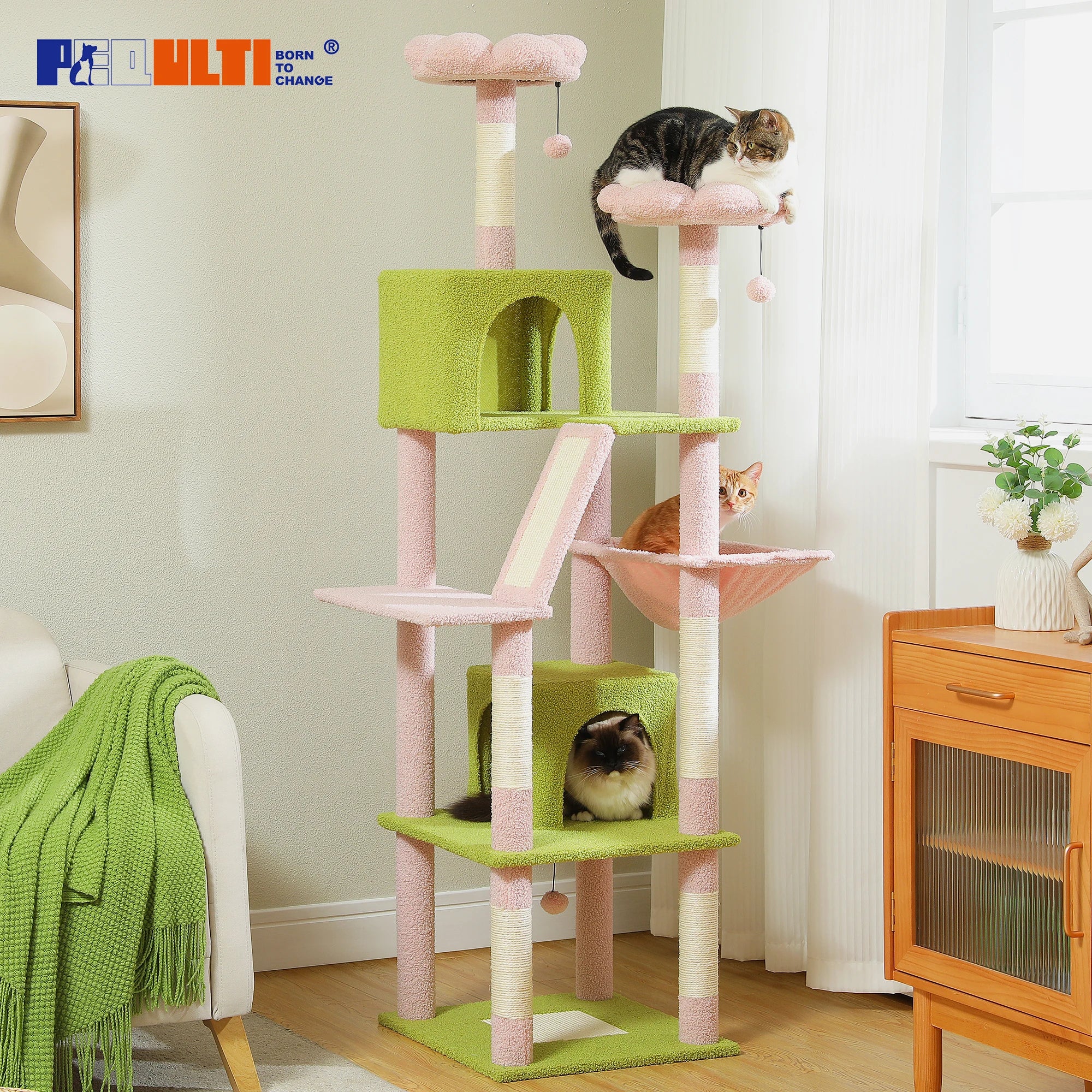 Large Cat Tree Tall Cat Tower