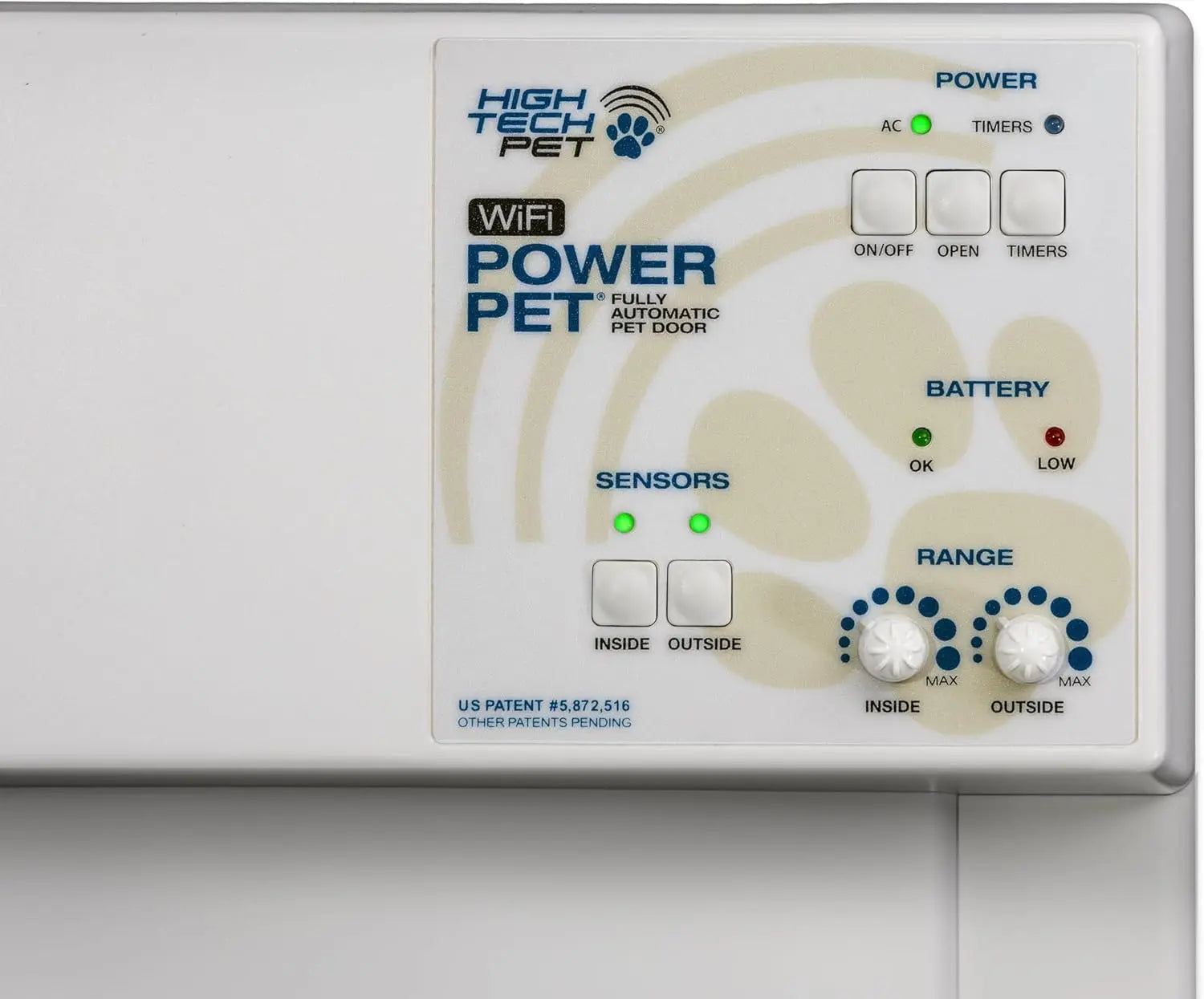 Electronic Dog Door - WiFi Enabled with Ultrasonic Collar