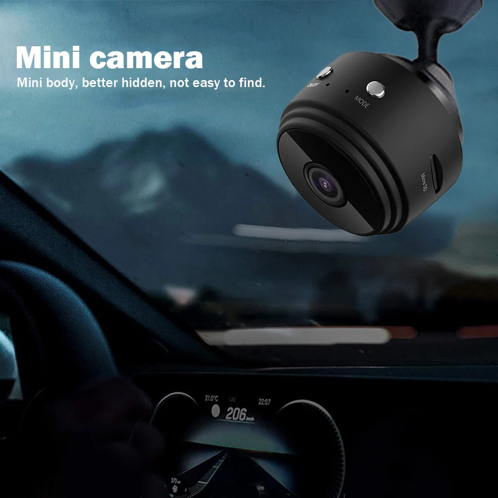 A9 Mini WiFi Security Camera - Wireless Monitoring for Home & Pets